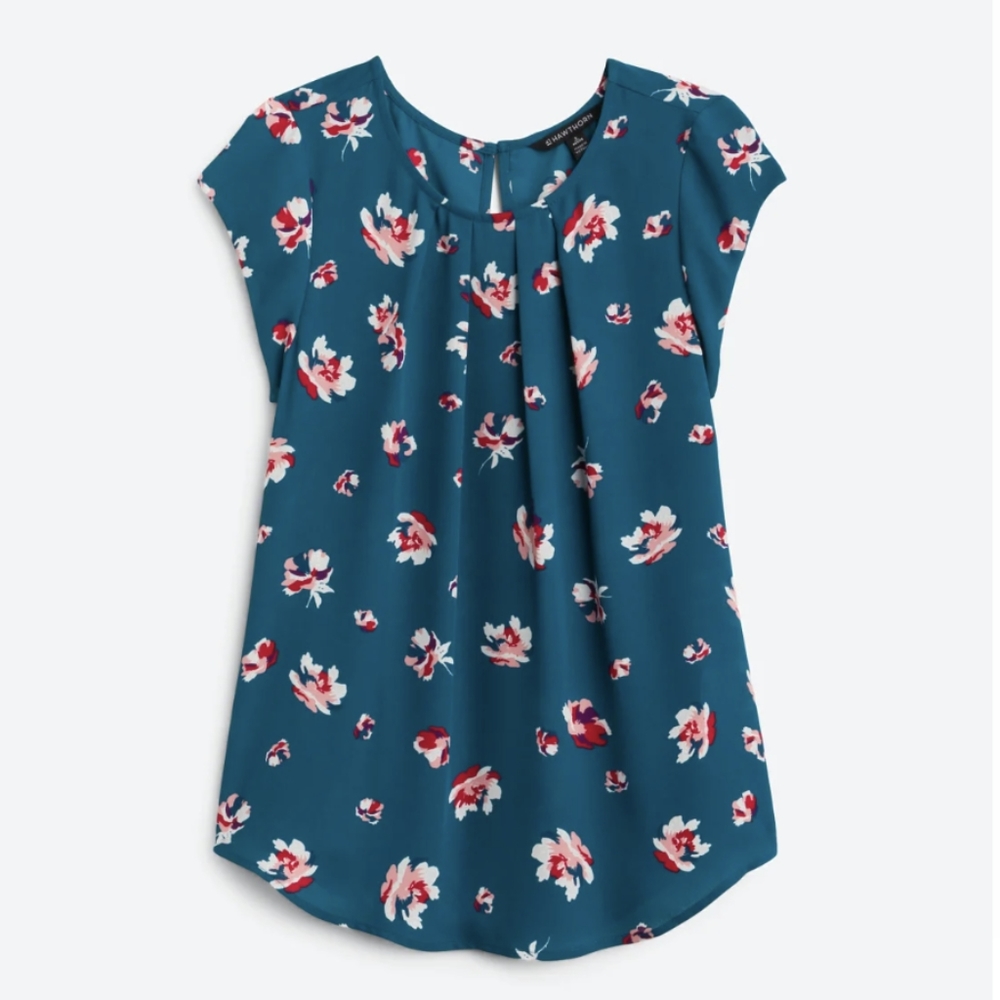 41 Hawthorn Pleat Front Blouse